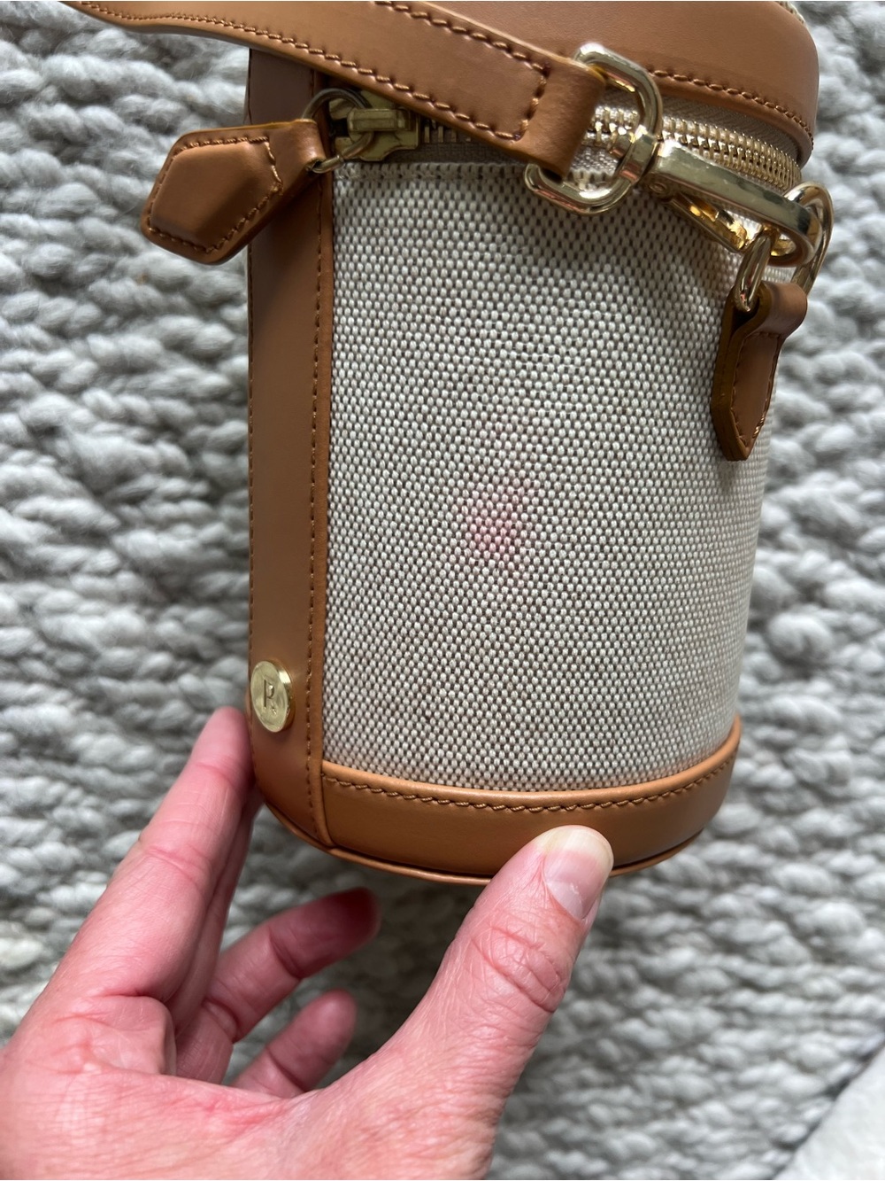 Paravel Cylinder Crossbody Capsule Bag - Picture 8 of 9